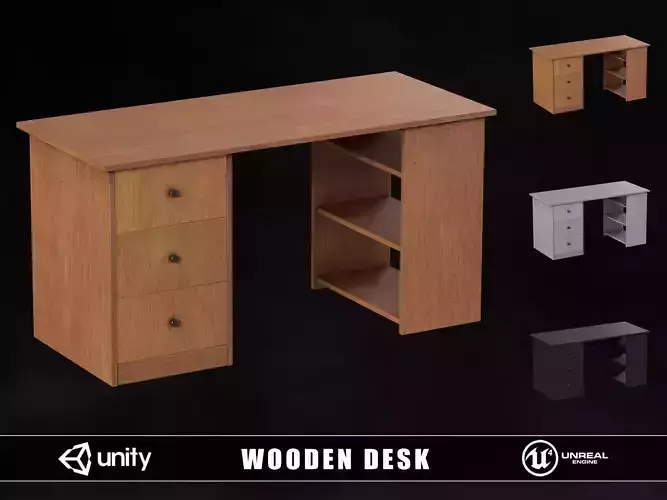 Wooden Desk