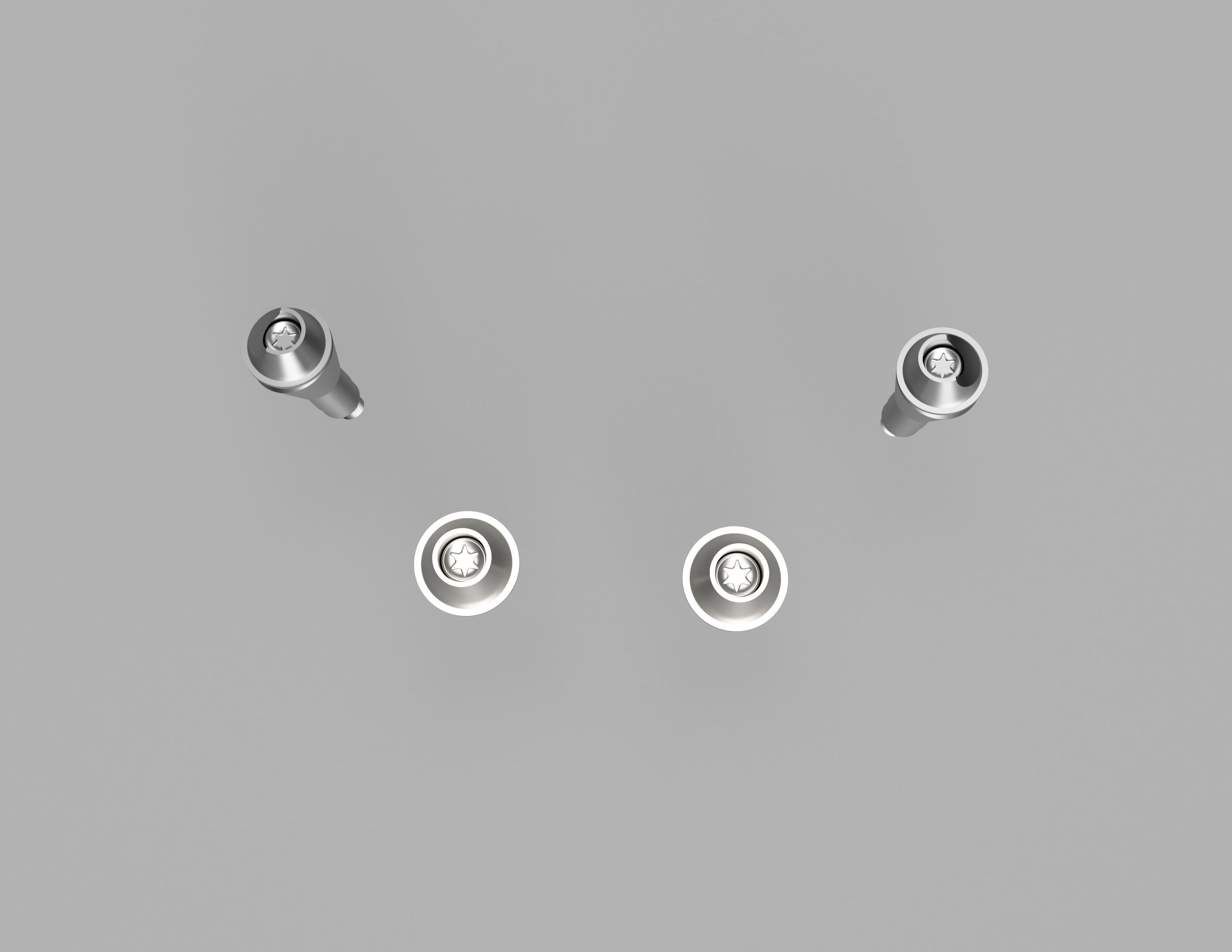 SCREW RETAINED ABUTMENTS 3D model_2