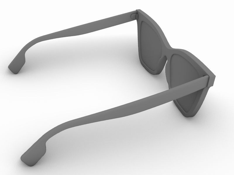 Womens Sunglasses BE4346 53 3D print model_1