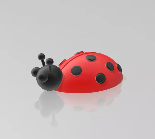 Ladybug 3D print model_0