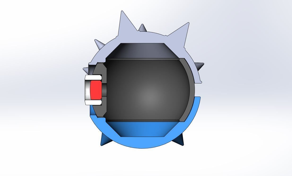 Mega Qwilfish orb 3D print model_23