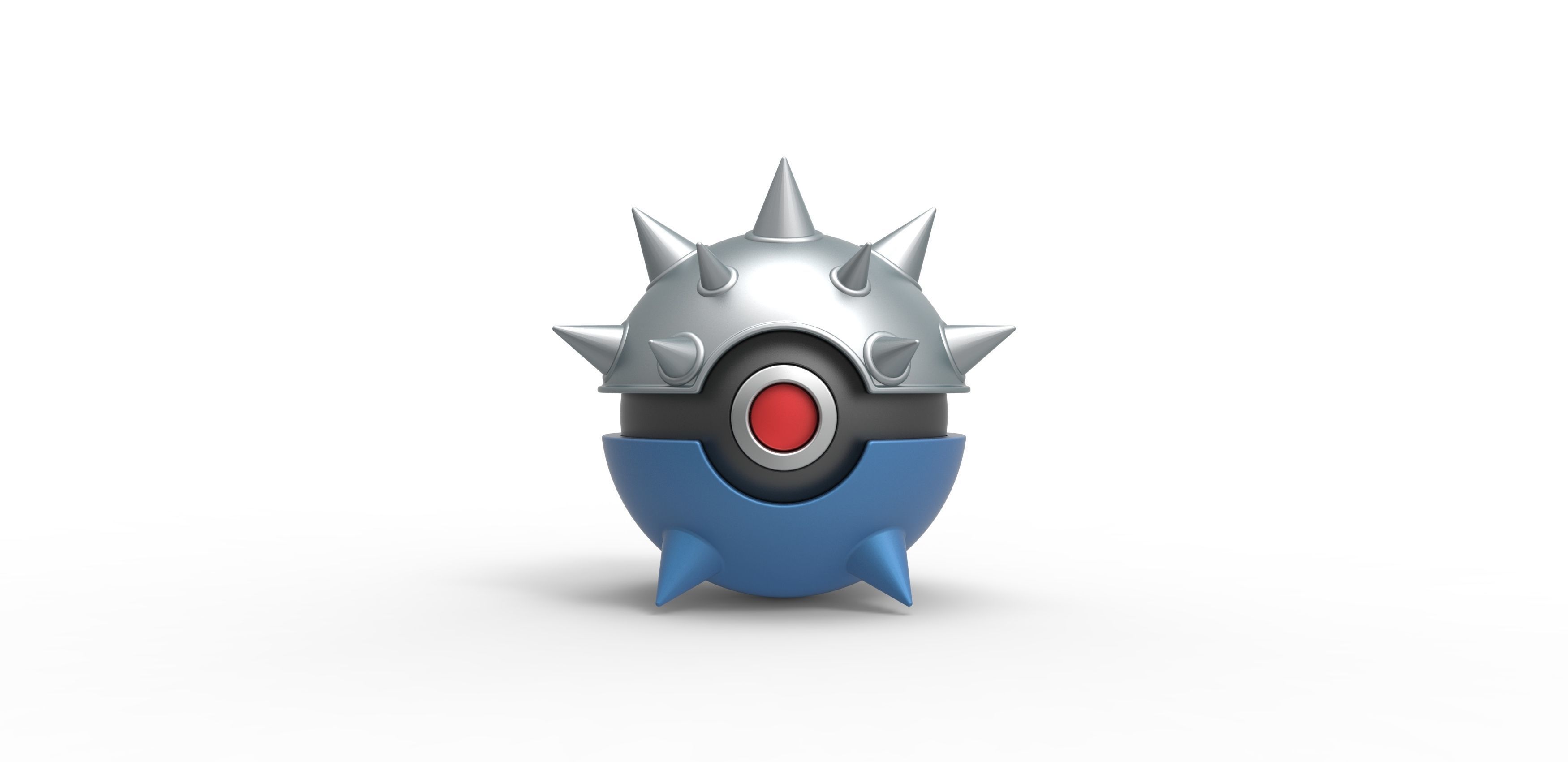 Mega Qwilfish orb 3D print model_2