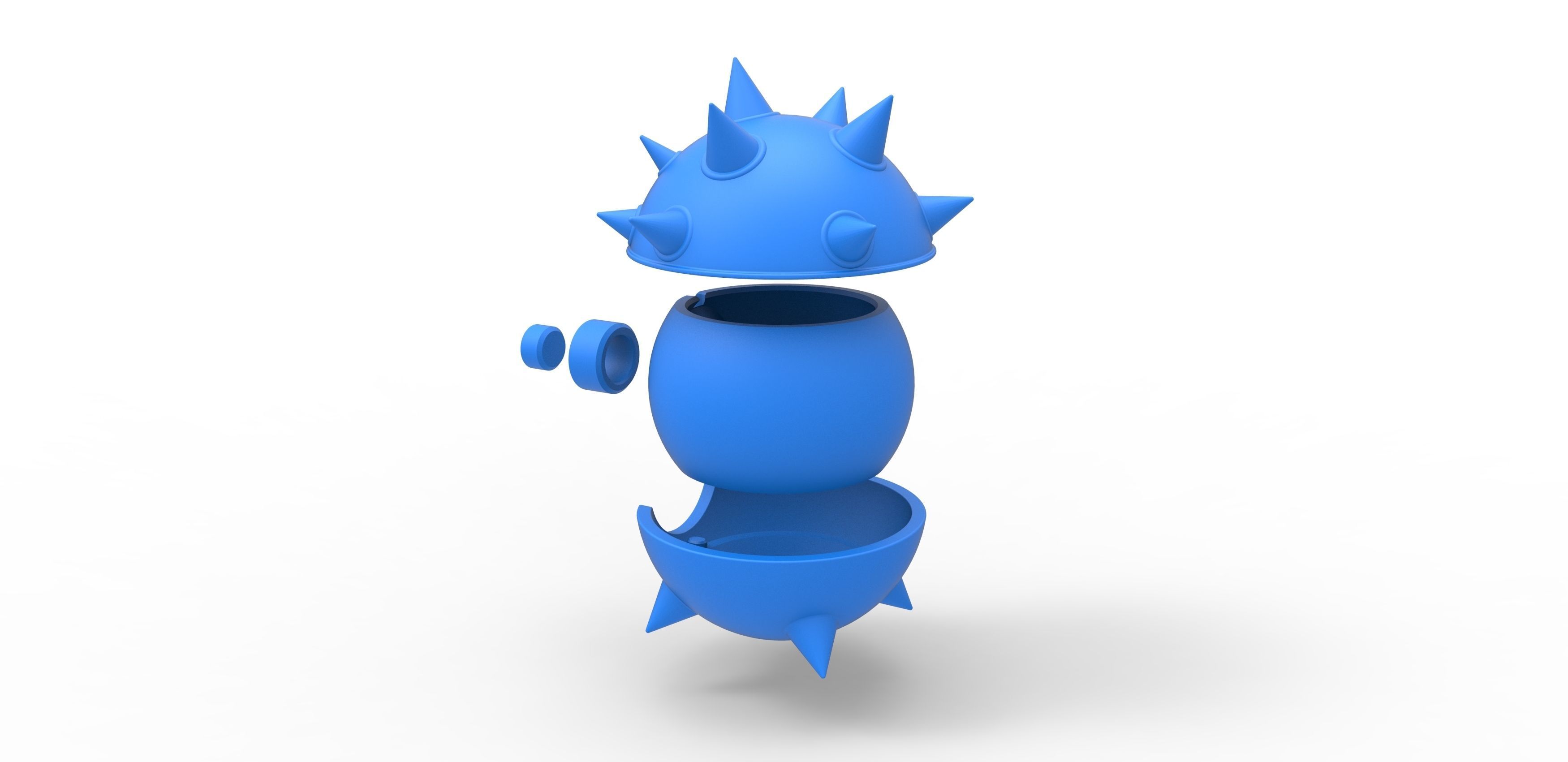 Mega Qwilfish orb 3D print model_22