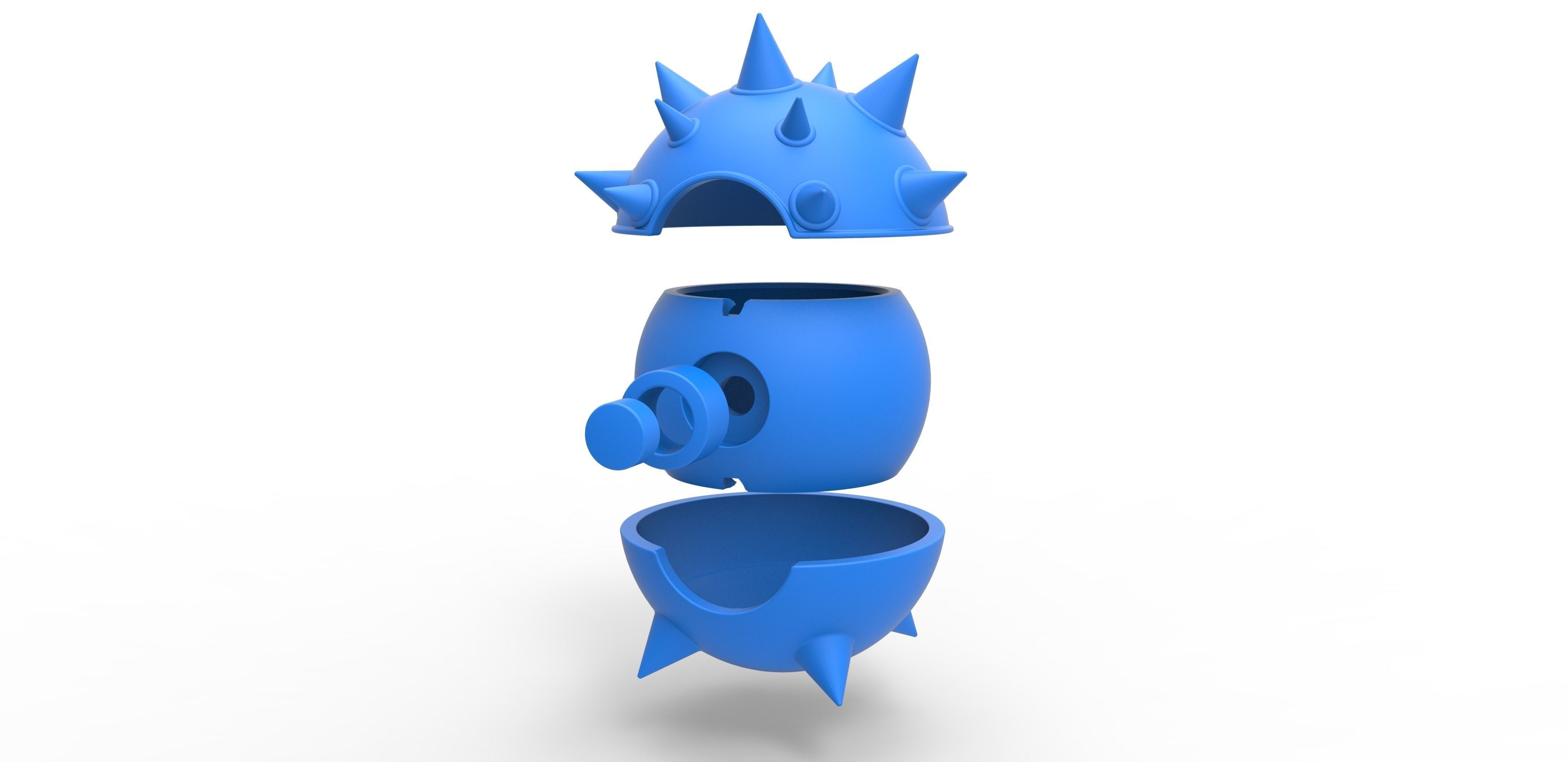 Mega Qwilfish orb 3D print model_20