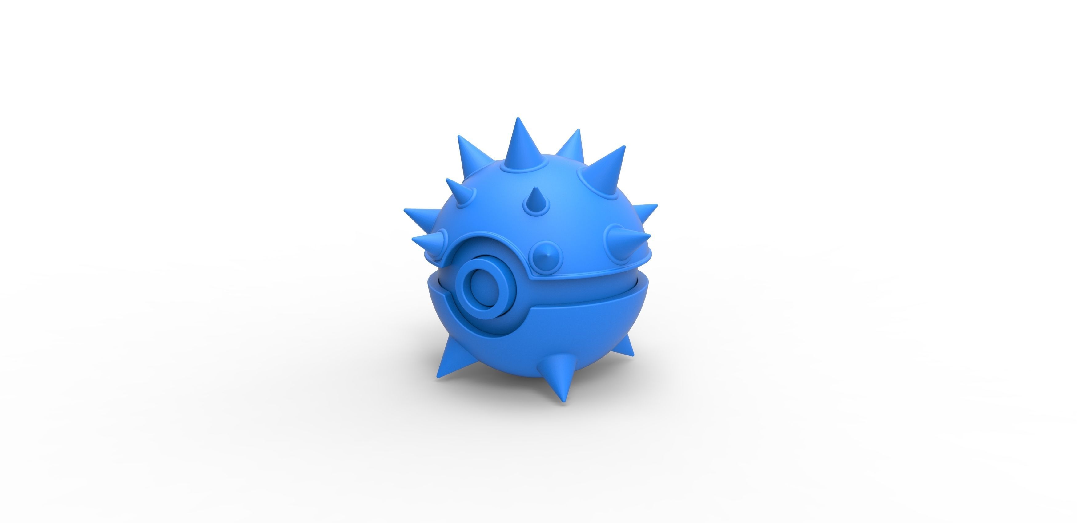Mega Qwilfish orb 3D print model_9