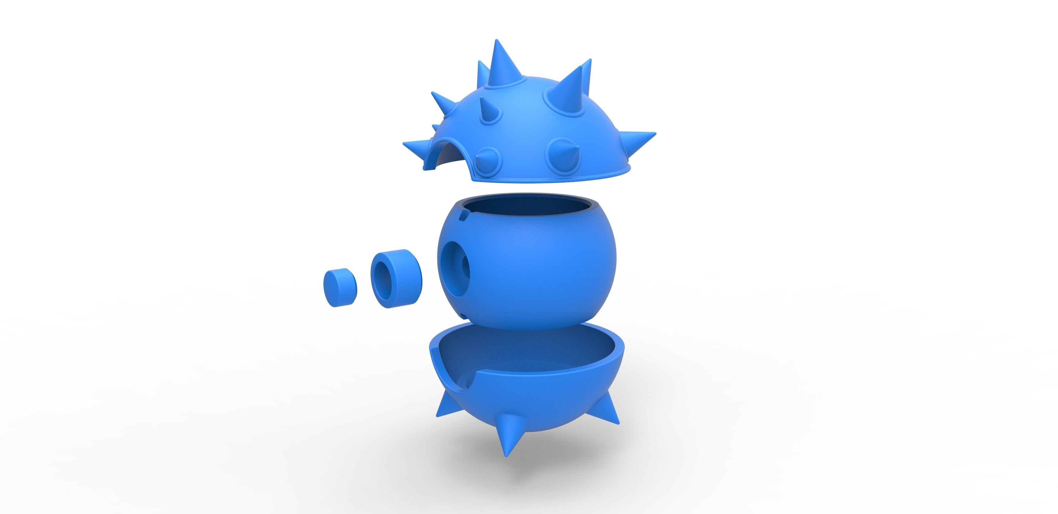 Mega Qwilfish orb 3D print model_18
