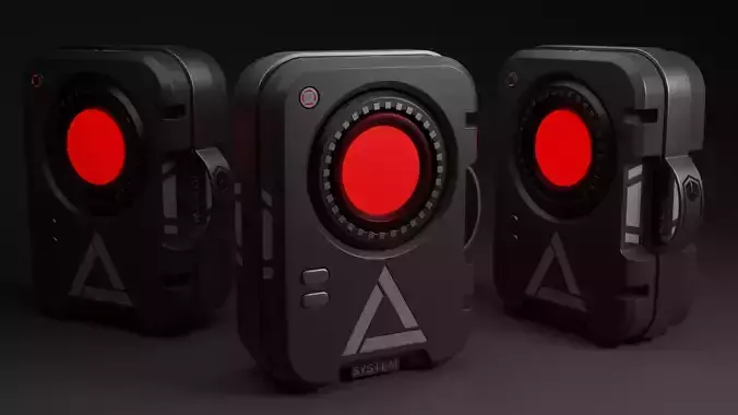 Sci-fi hardsurface Free low-poly 3D model