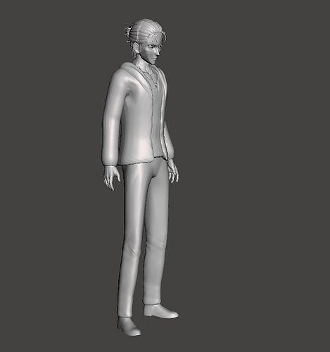 Eren Yeager 3D Model 3D print model