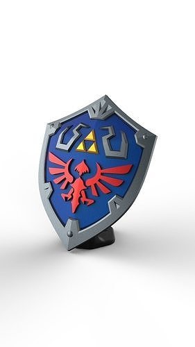 Zelda Hylian Shield for Switch Games 3D print model
