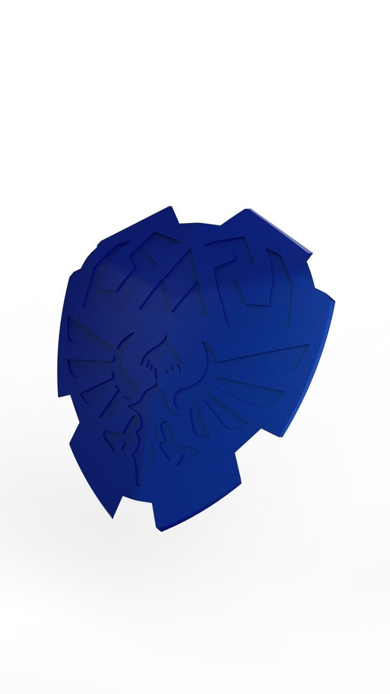 Zelda Hylian Shield for Switch Games 3D print model_13