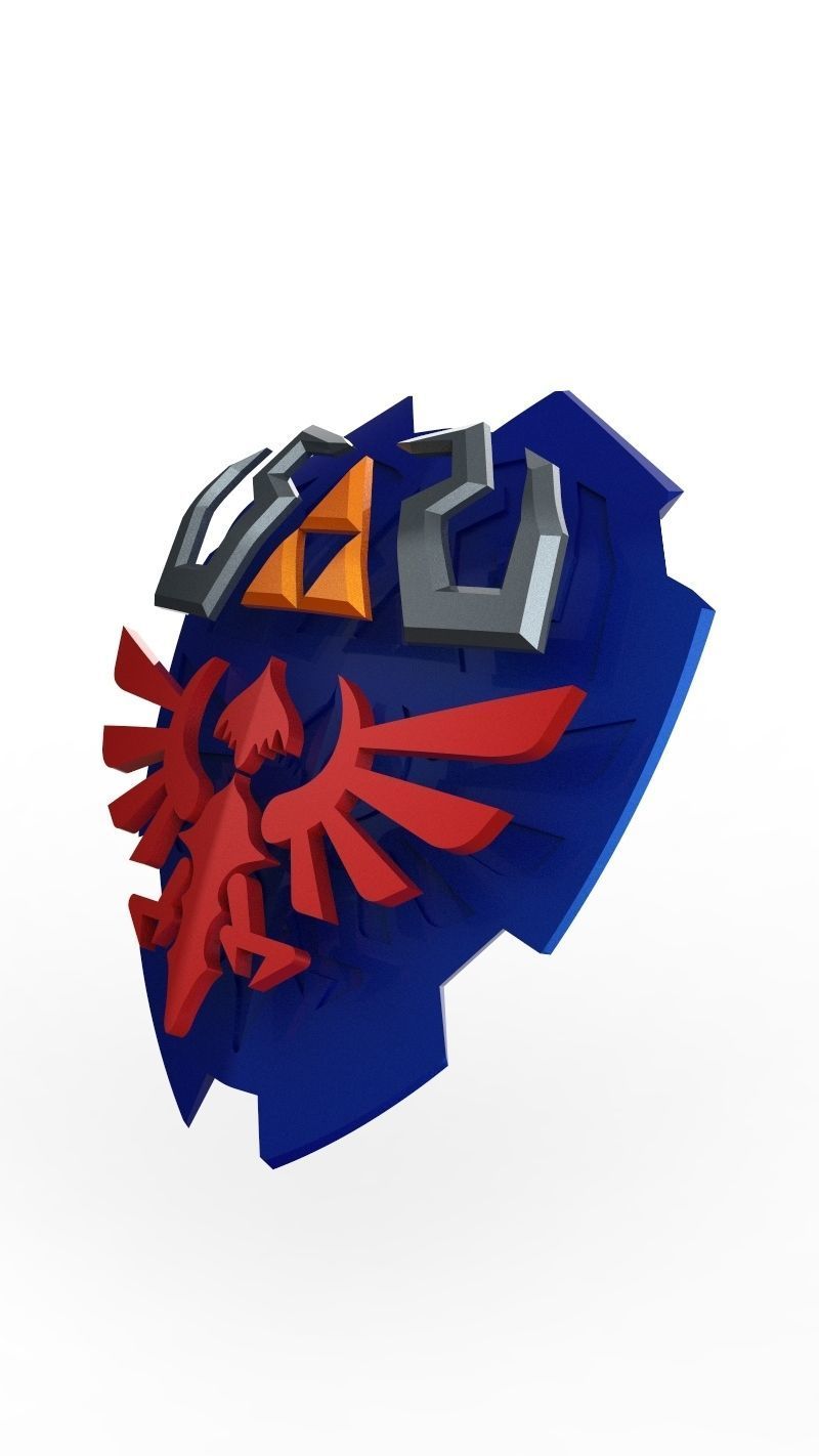 Zelda Hylian Shield for Switch Games 3D print model_12