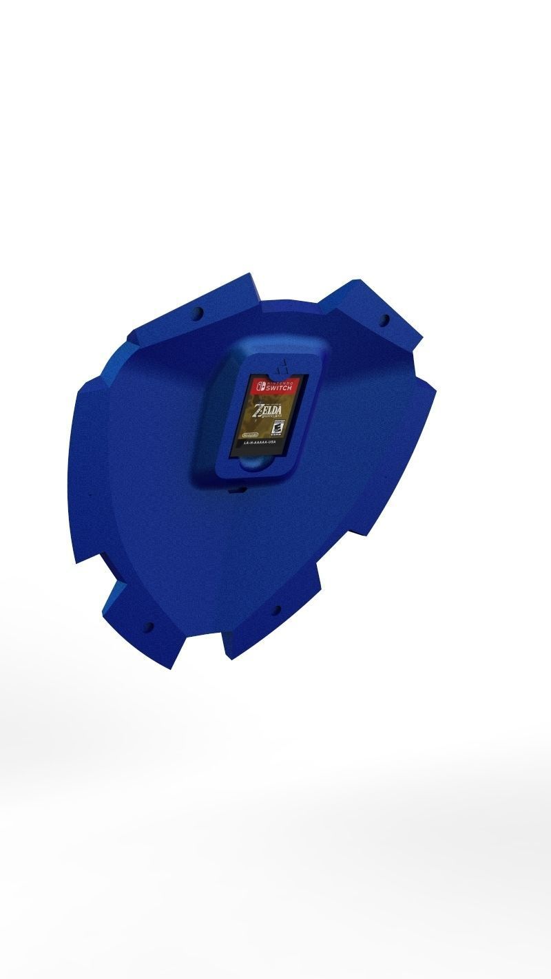 Zelda Hylian Shield for Switch Games 3D print model_10
