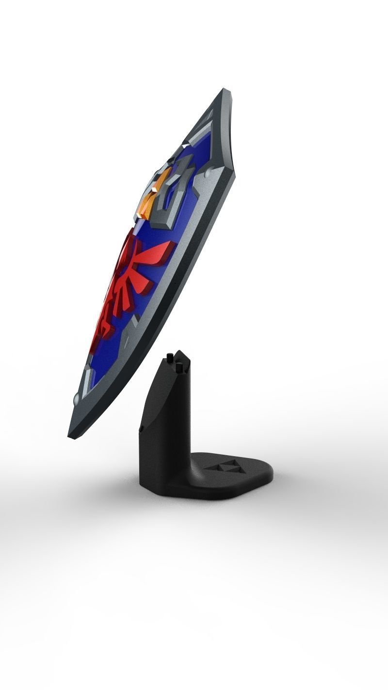 Zelda Hylian Shield for Switch Games 3D print model_5