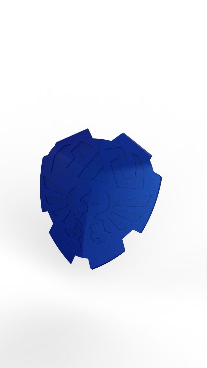 Zelda Hylian Shield for Switch Games 3D print model_14