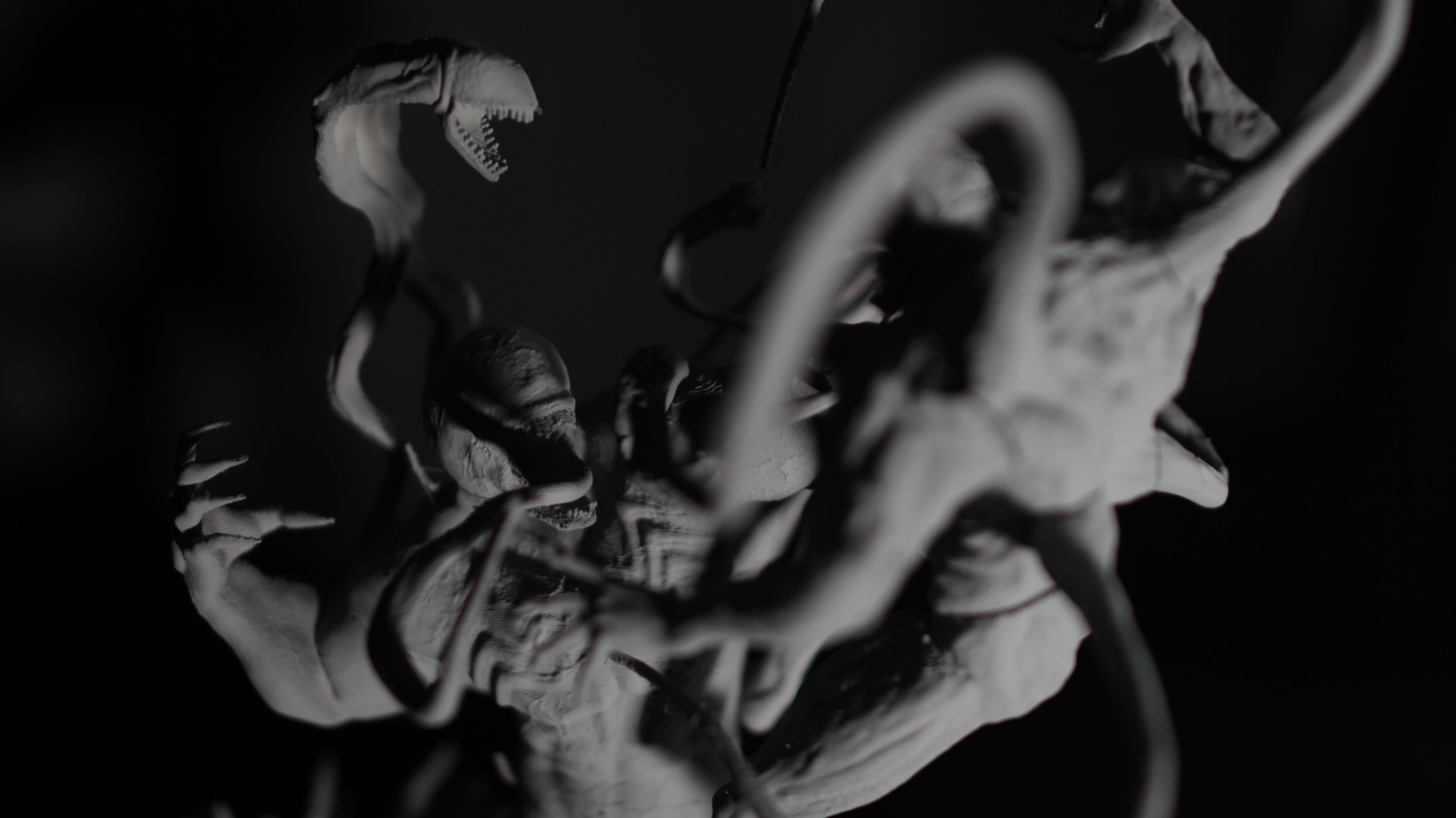 VENOM VS CARNAGE SYMBIOTE BATTLE Diorama 3D PRINTING DIORAMA 3D print model_63