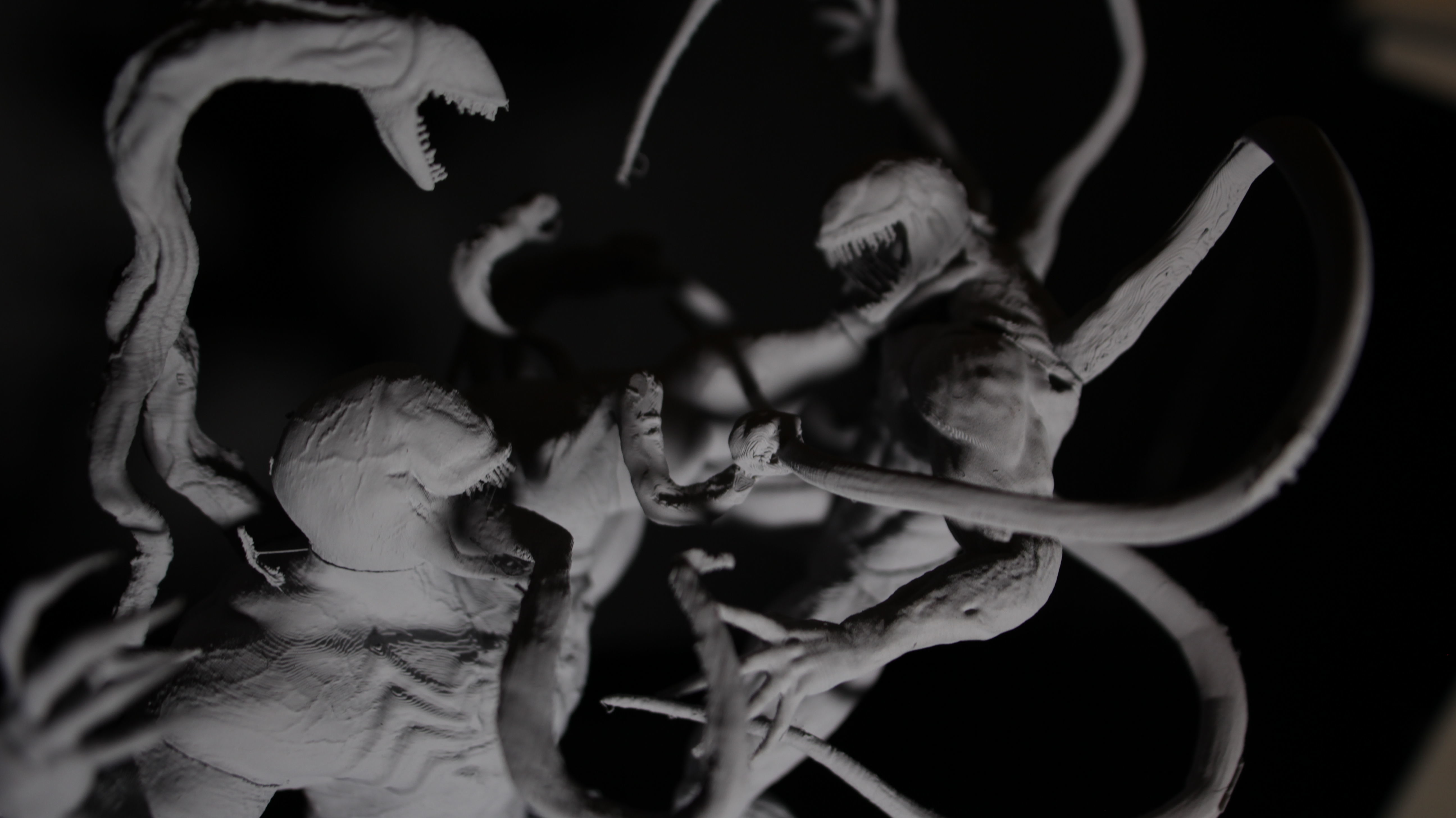 VENOM VS CARNAGE SYMBIOTE BATTLE Diorama 3D PRINTING DIORAMA 3D print model_52