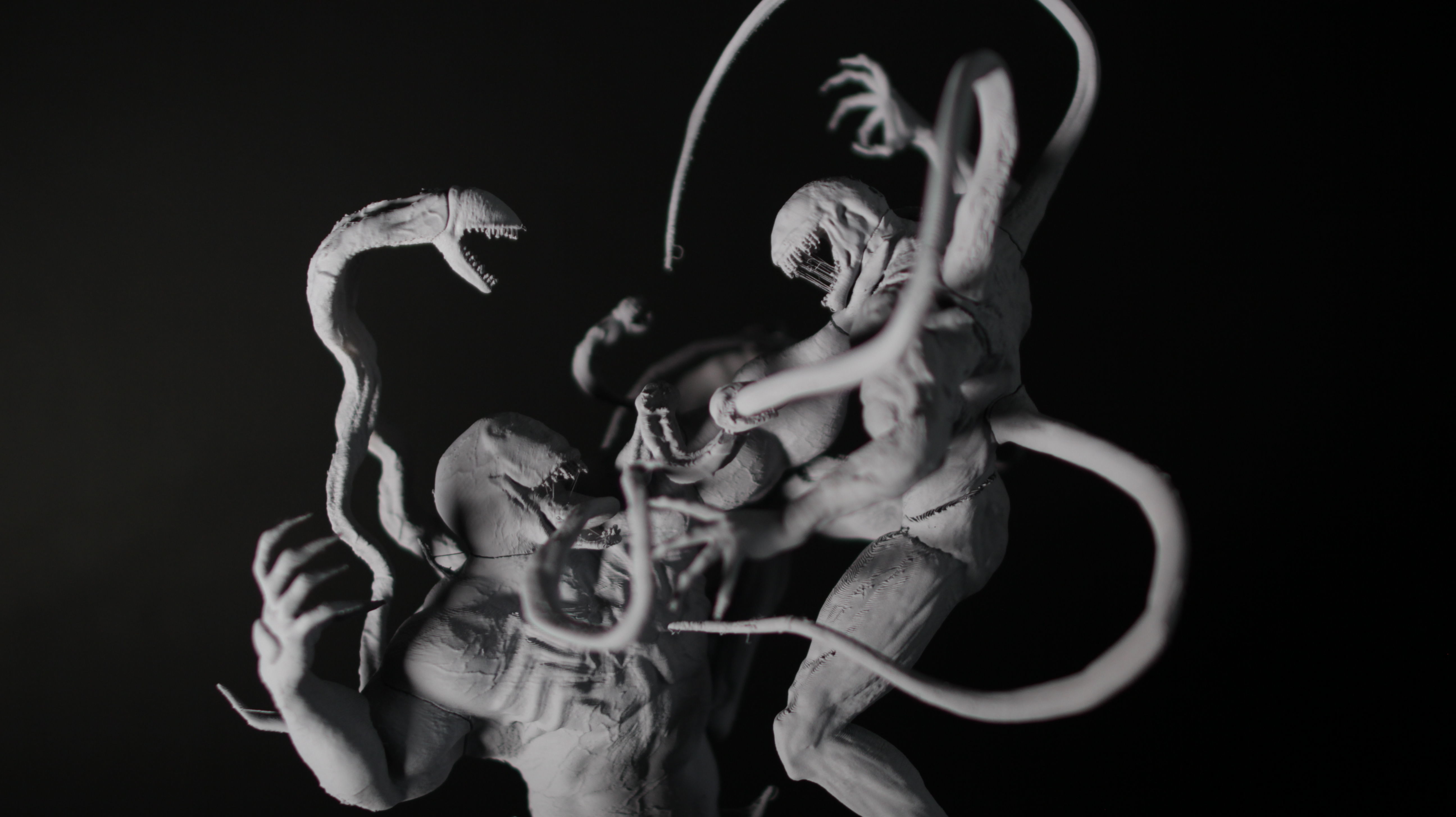 VENOM VS CARNAGE SYMBIOTE BATTLE Diorama 3D PRINTING DIORAMA 3D print model_54