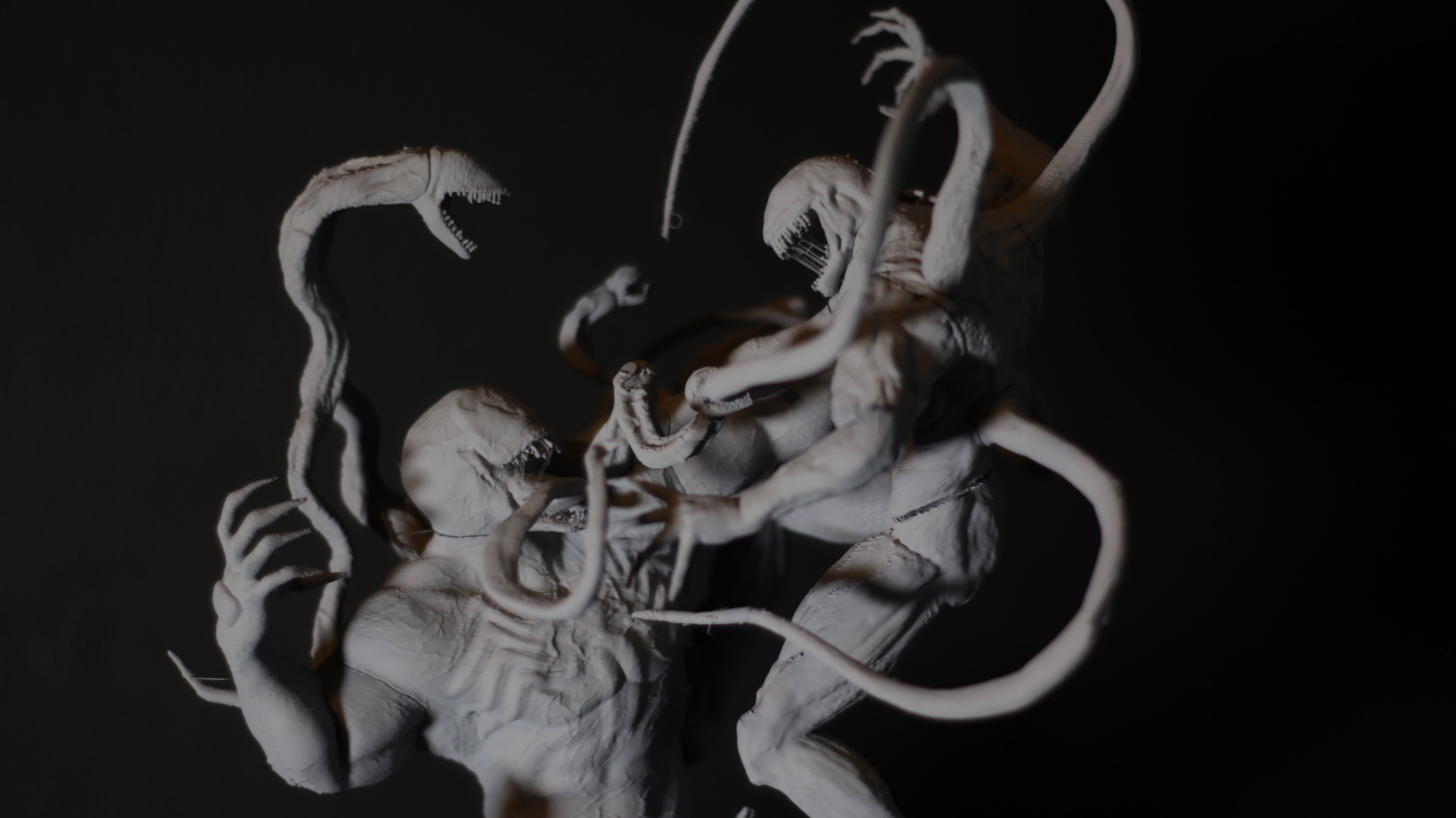 VENOM VS CARNAGE SYMBIOTE BATTLE Diorama 3D PRINTING DIORAMA 3D print model_48