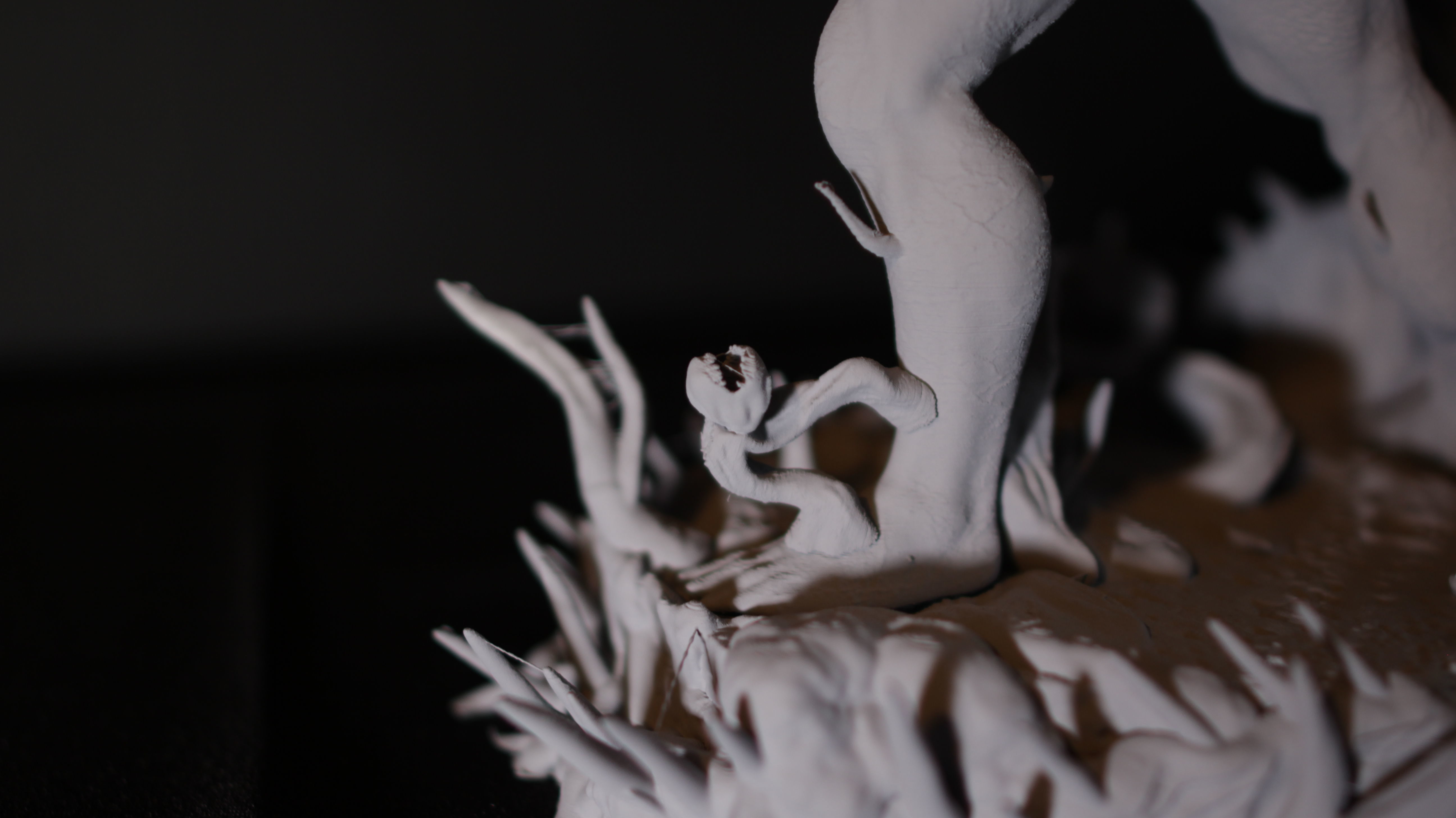 VENOM VS CARNAGE SYMBIOTE BATTLE Diorama 3D PRINTING DIORAMA 3D print model_49