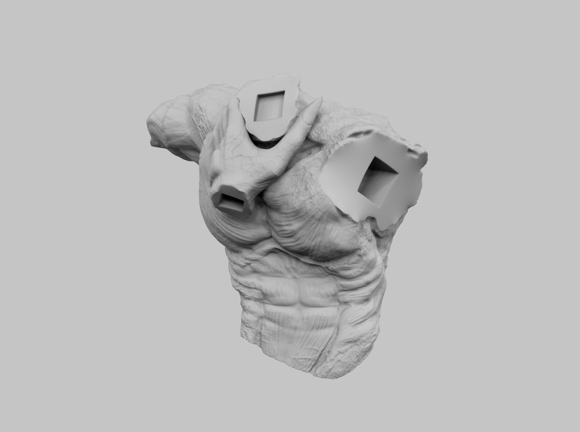 VENOM VS CARNAGE SYMBIOTE BATTLE Diorama 3D PRINTING DIORAMA 3D print model_36