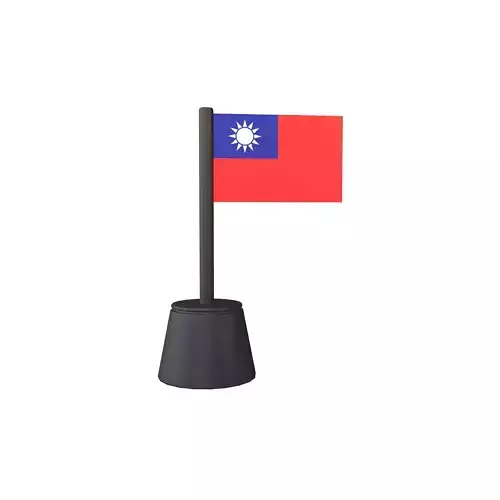 Cartoon Taiwan Flag v2 001