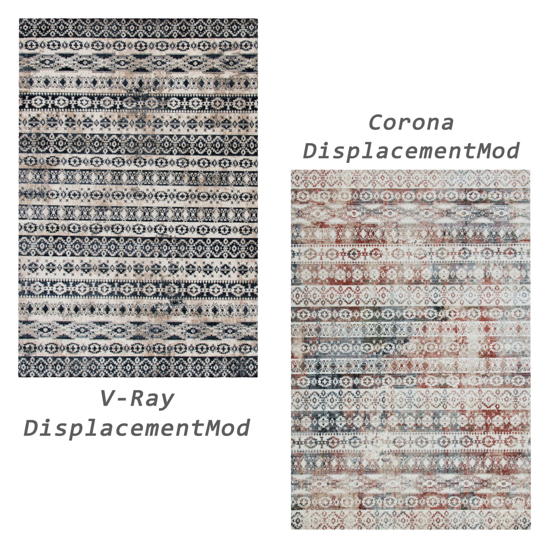 Rugs No 579 Low-poly 3D model_2