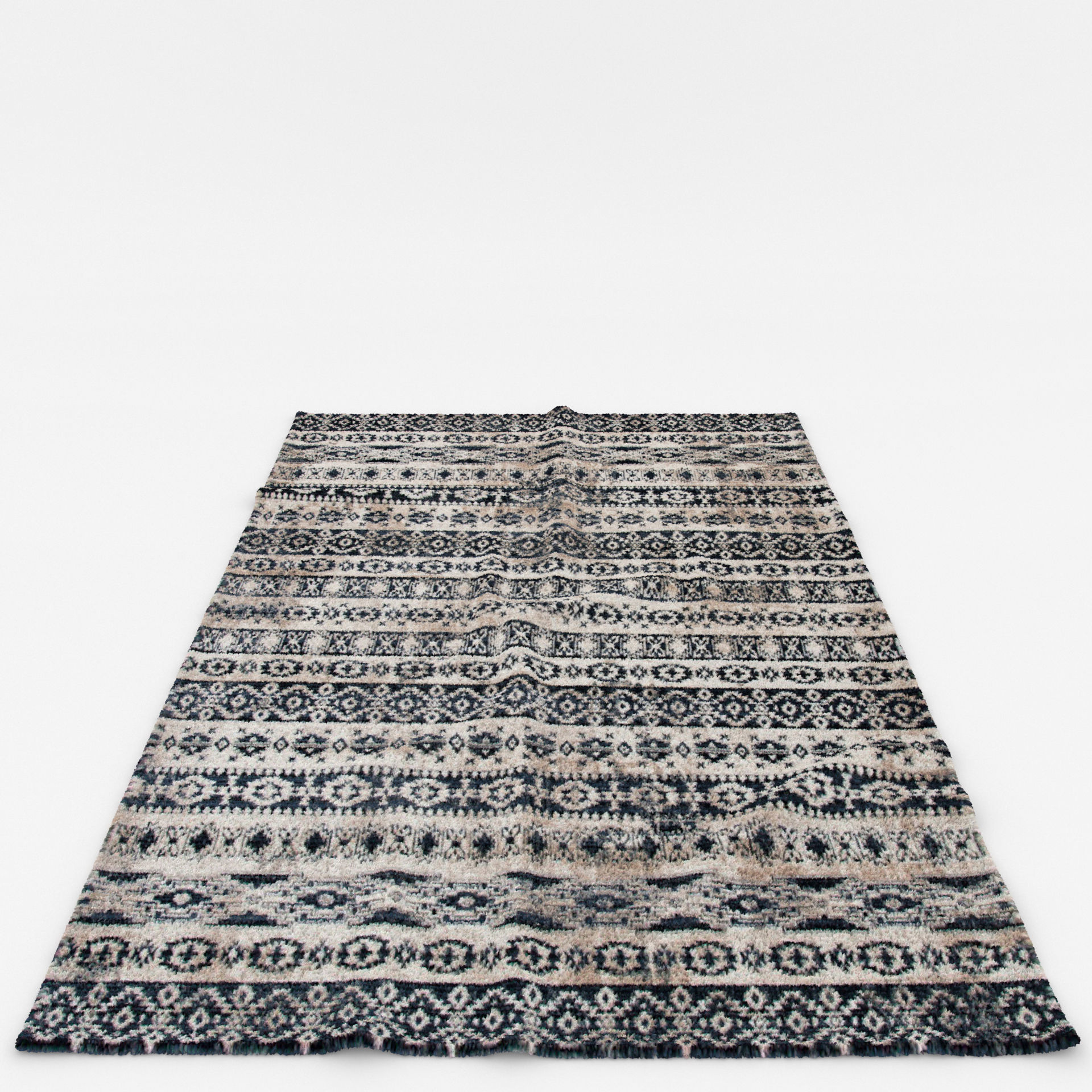 Rugs No 579 Low-poly 3D model_5