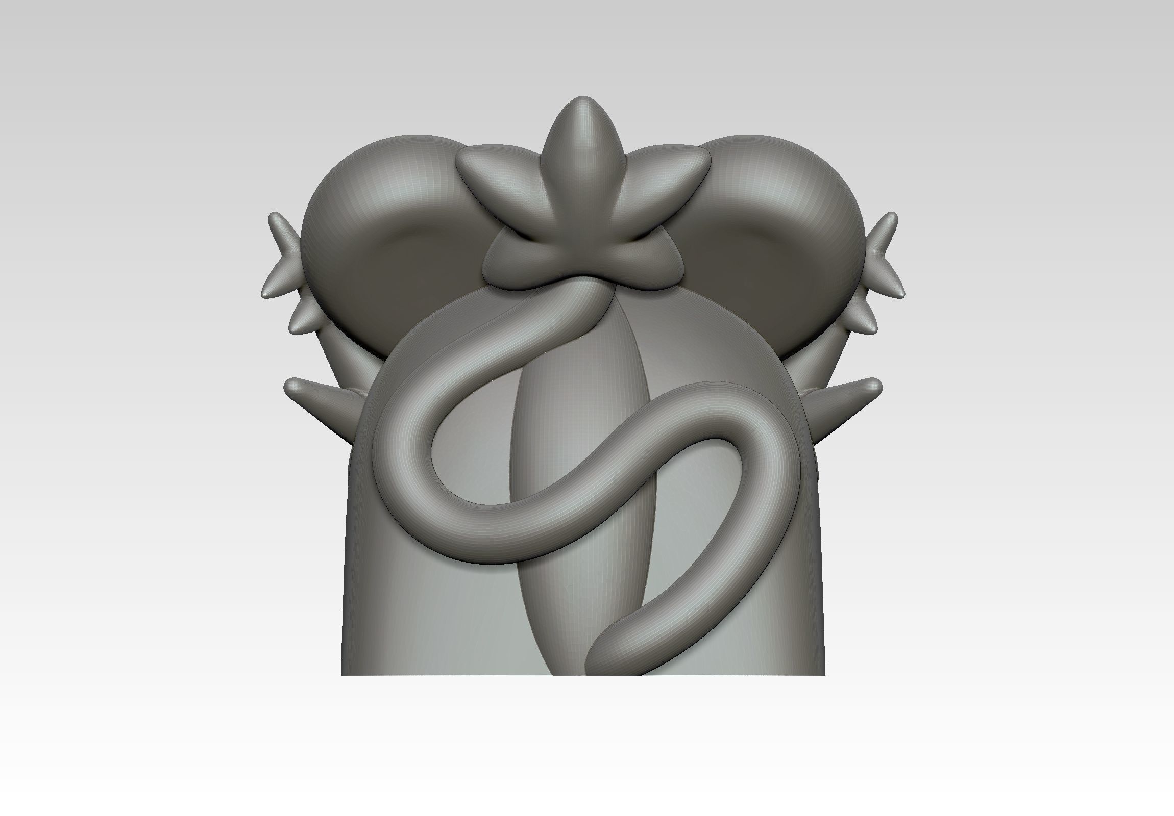 DEDENNE POKEMON - KEYCAP 3D MECHANICAL KEYBOARD 3D print model_14