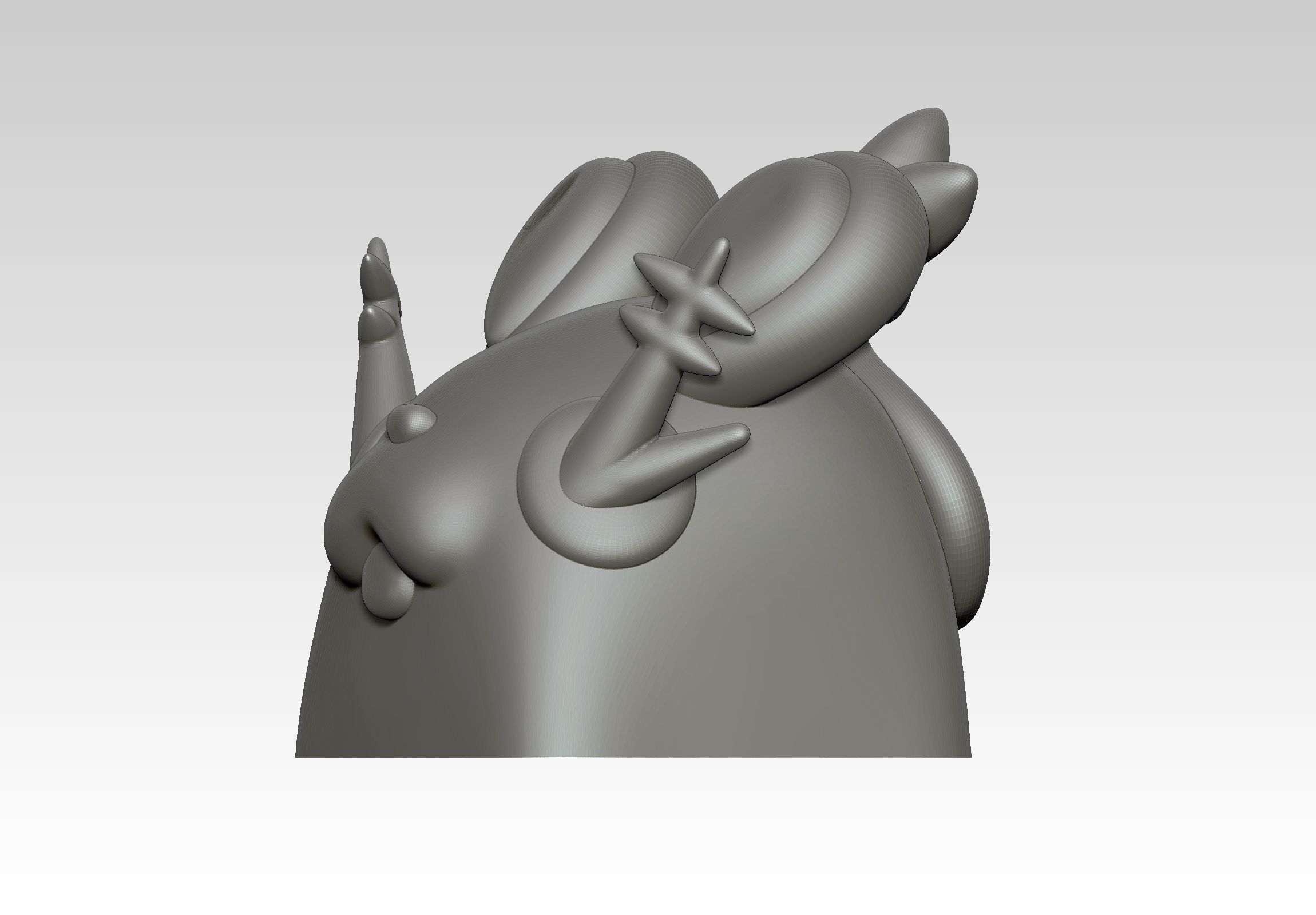 DEDENNE POKEMON - KEYCAP 3D MECHANICAL KEYBOARD 3D print model_6