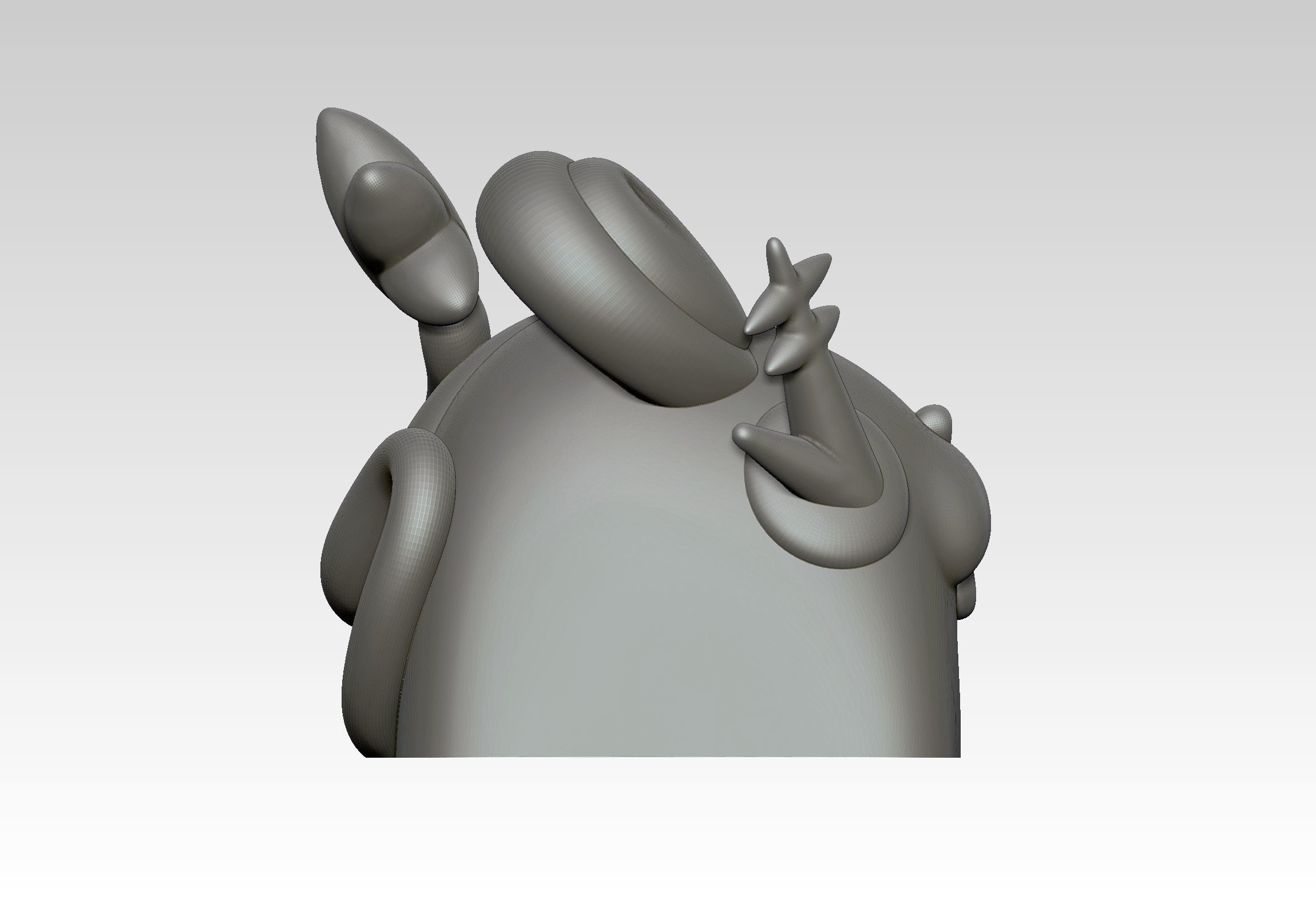 DEDENNE POKEMON - KEYCAP 3D MECHANICAL KEYBOARD 3D print model_11