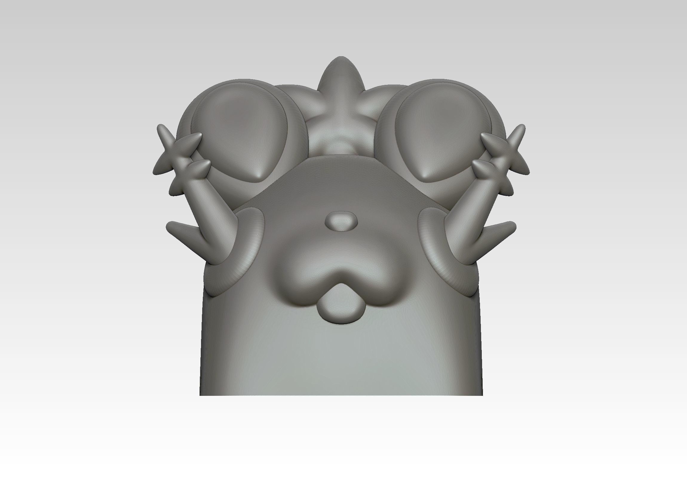 DEDENNE POKEMON - KEYCAP 3D MECHANICAL KEYBOARD 3D print model_8