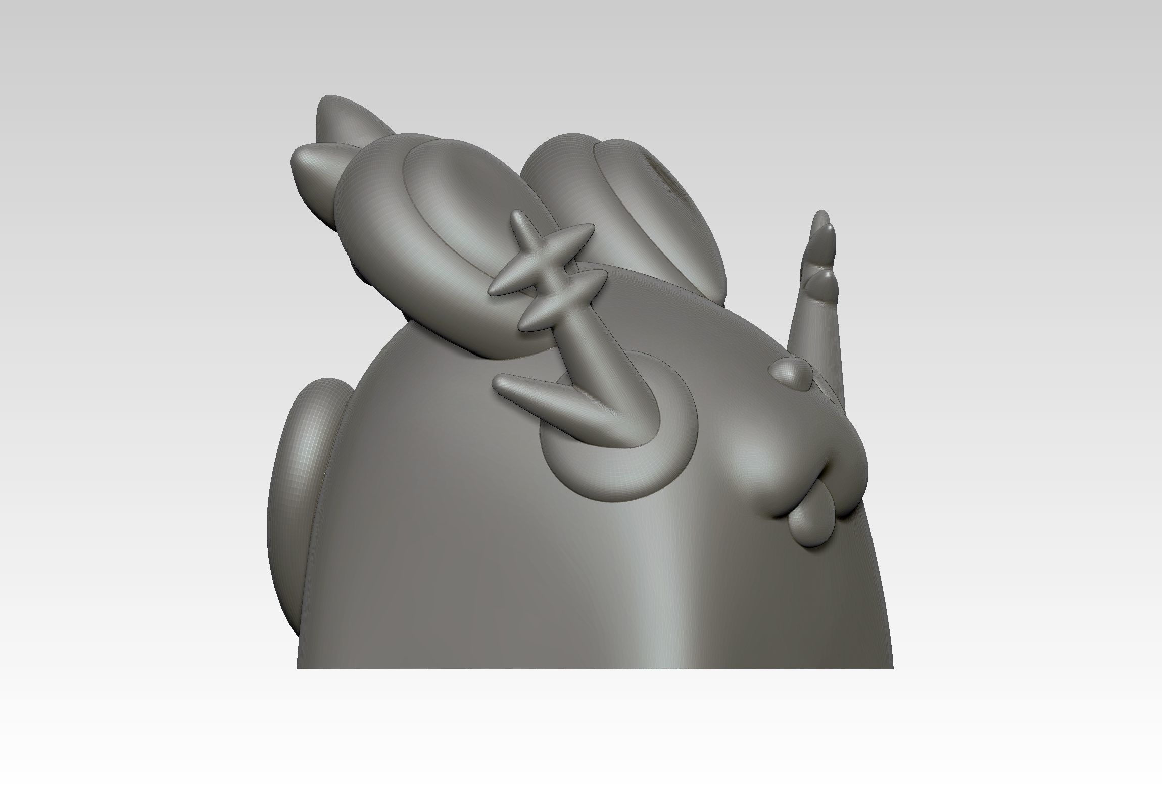 DEDENNE POKEMON - KEYCAP 3D MECHANICAL KEYBOARD 3D print model_10