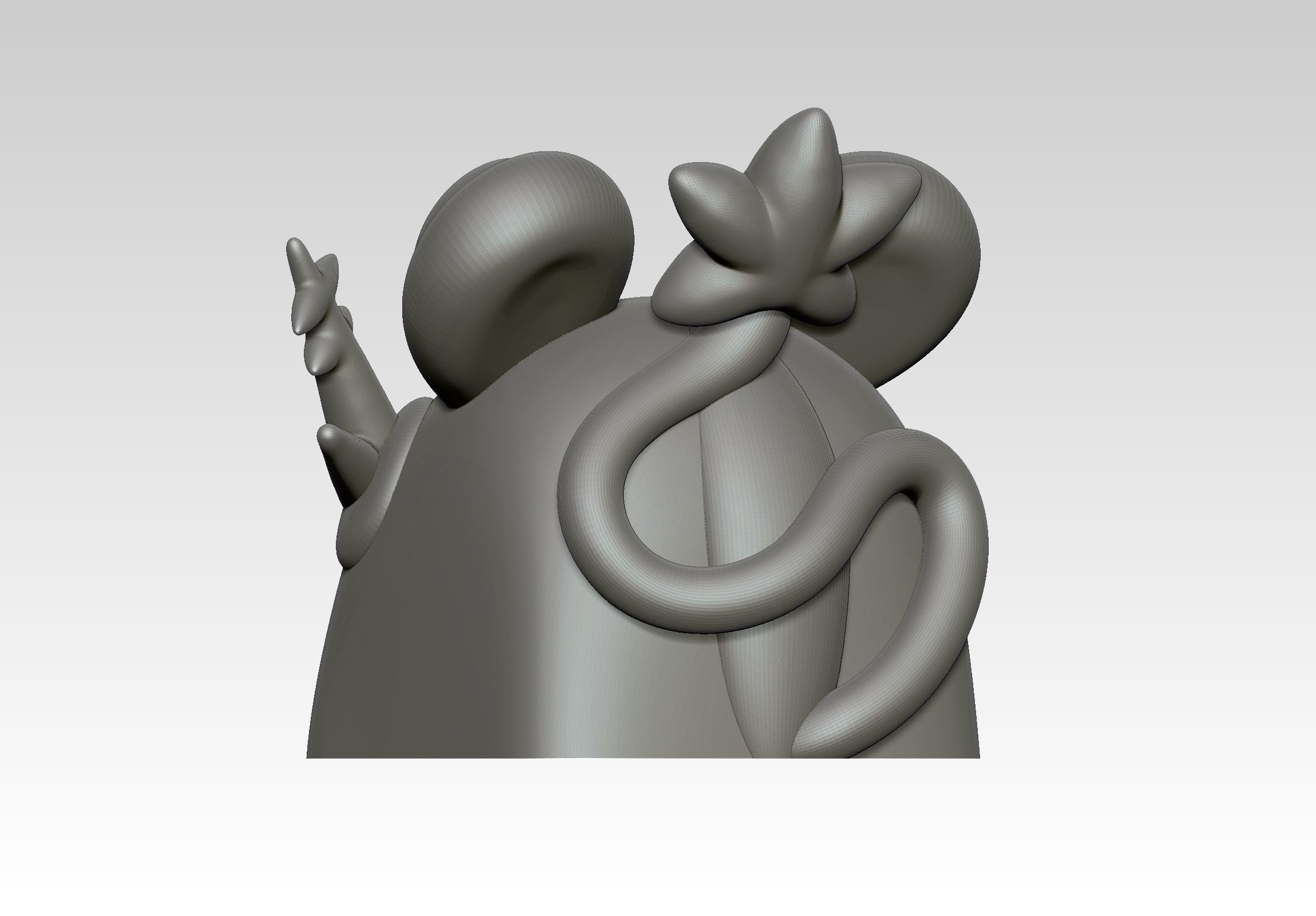 DEDENNE POKEMON - KEYCAP 3D MECHANICAL KEYBOARD 3D print model_3