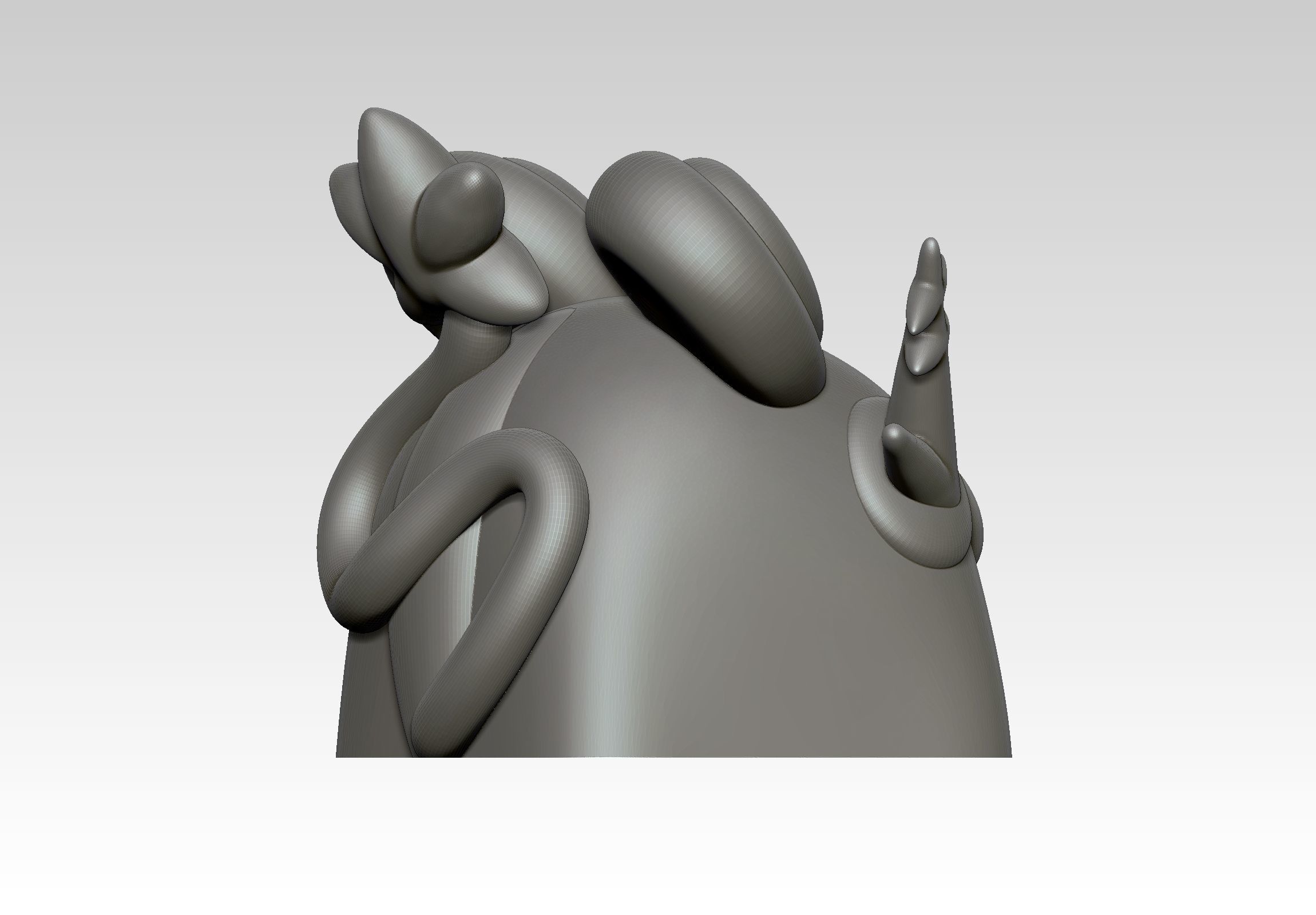 DEDENNE POKEMON - KEYCAP 3D MECHANICAL KEYBOARD 3D print model_12