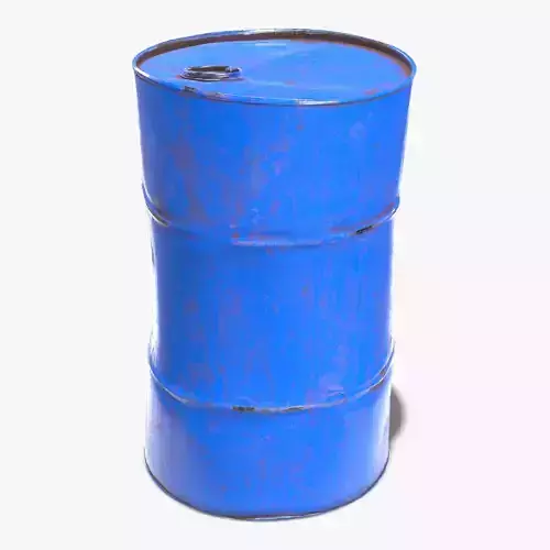 Damaged Crude Oil Barrel PBR