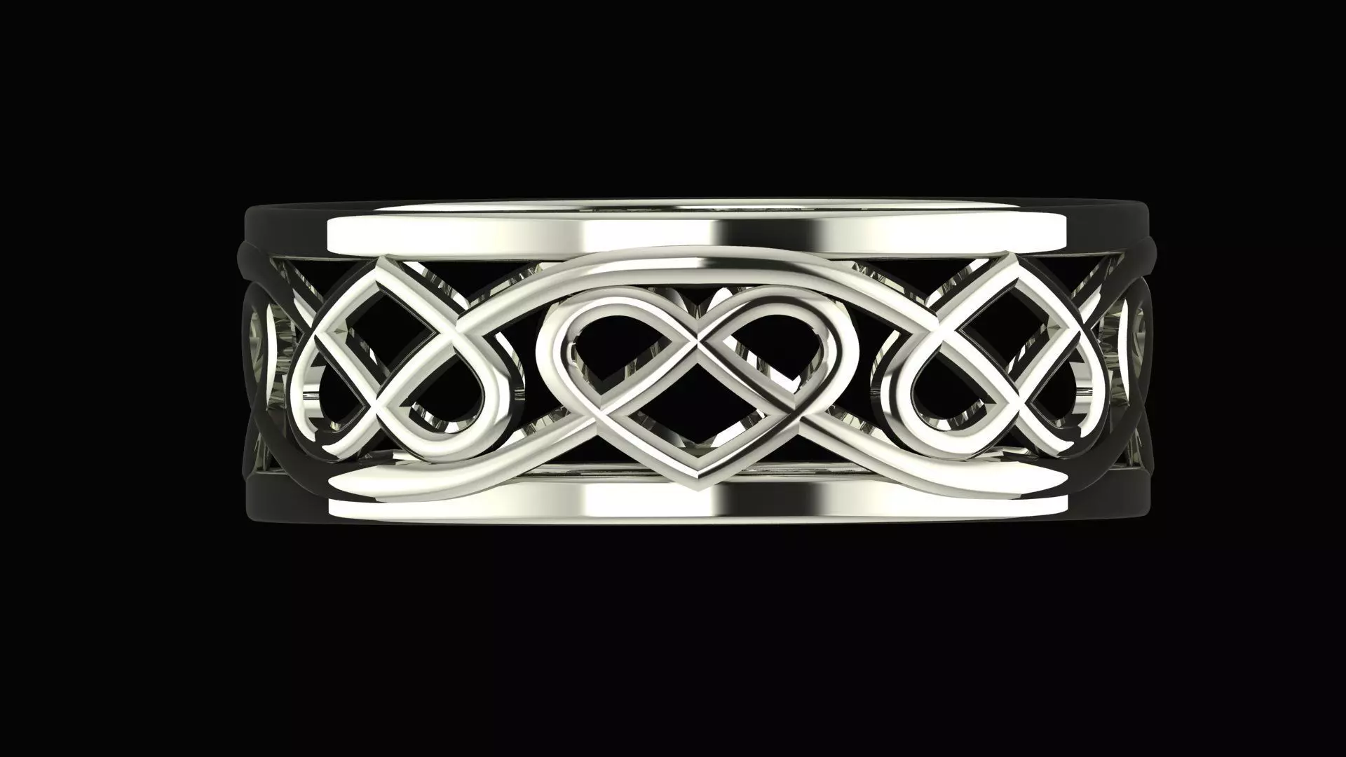 Heart ring Free 3D print model