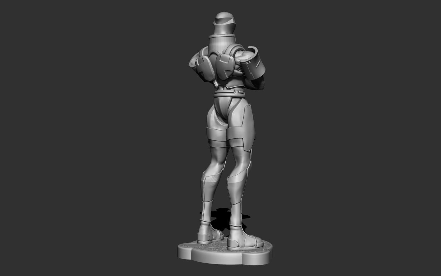 PSO HUcast character model 3D print model_3
