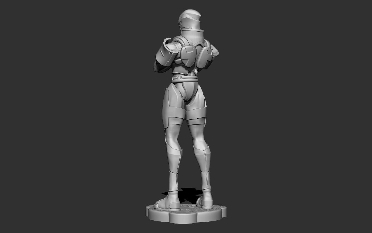 PSO HUcast character model 3D print model_2