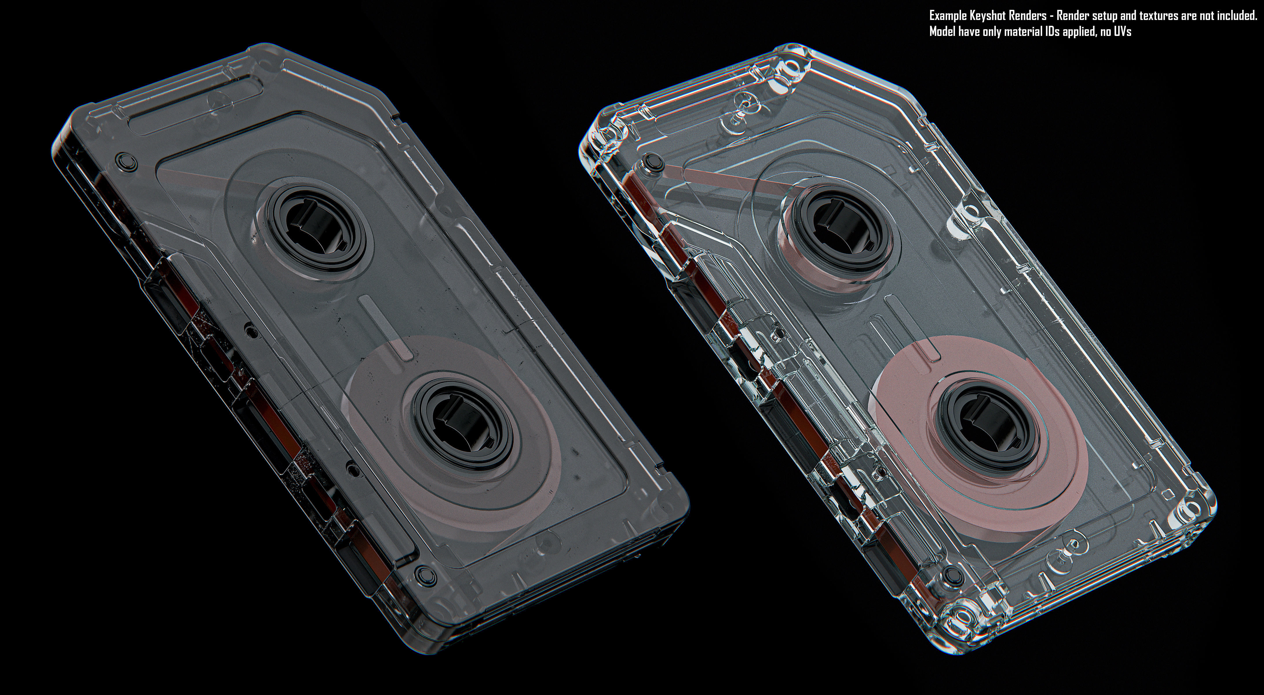 Cassette Player 3D model_4