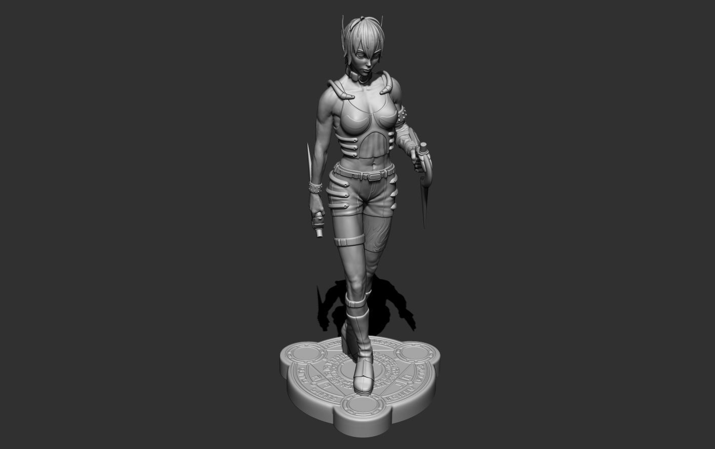 PSO HUnewearl character model 3D print model_1