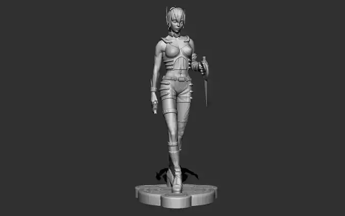 PSO HUnewearl character model 3D print model