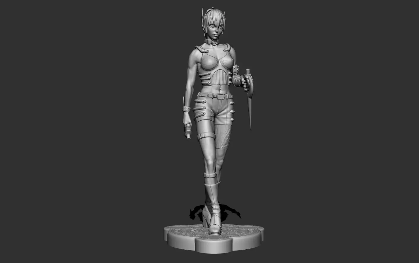 PSO HUnewearl character model 3D print model_0