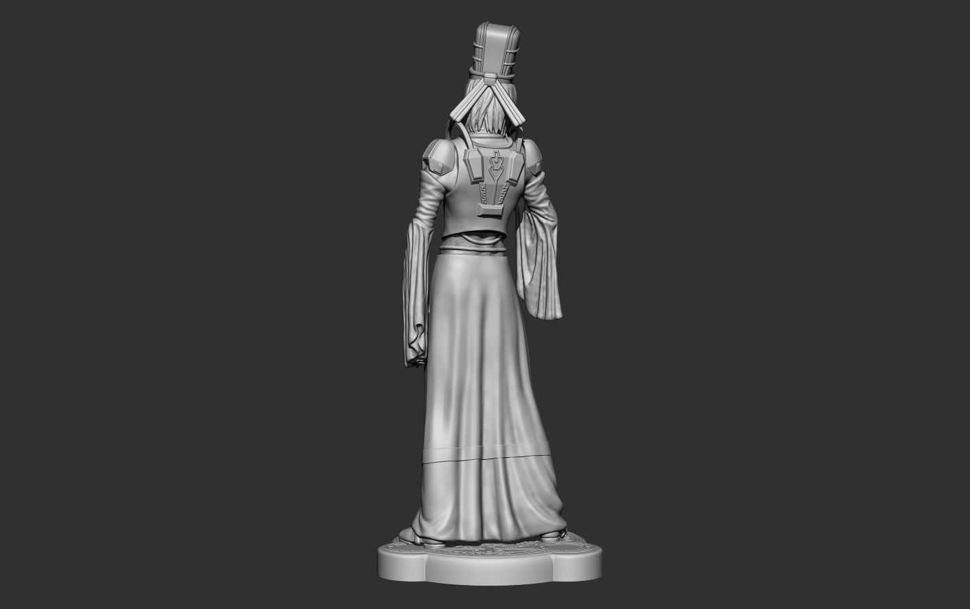 PSO FOmar character model 3D print model_2
