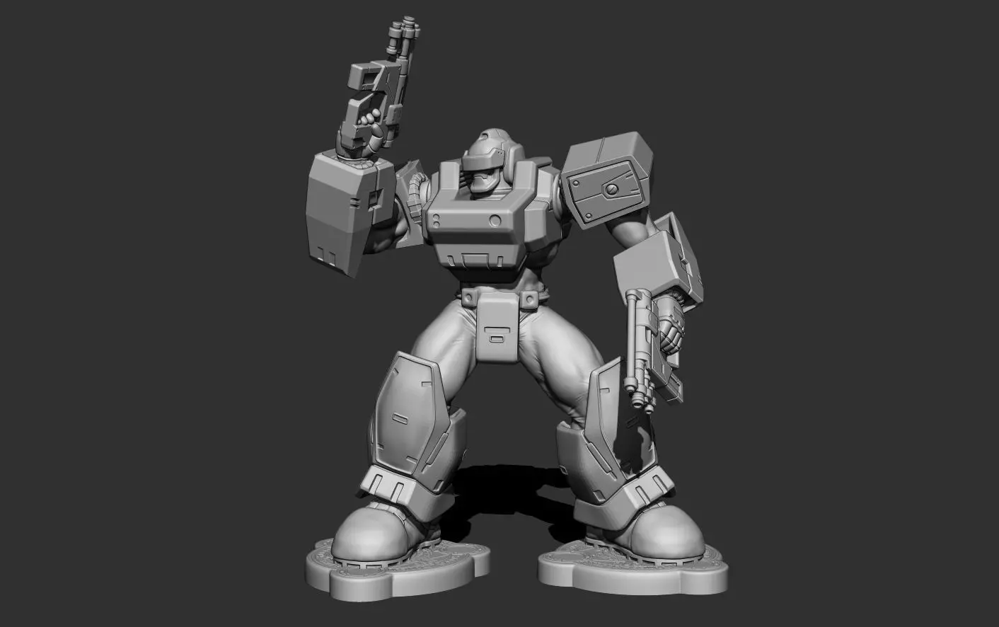 PSO RAcast character model 3D print model_0