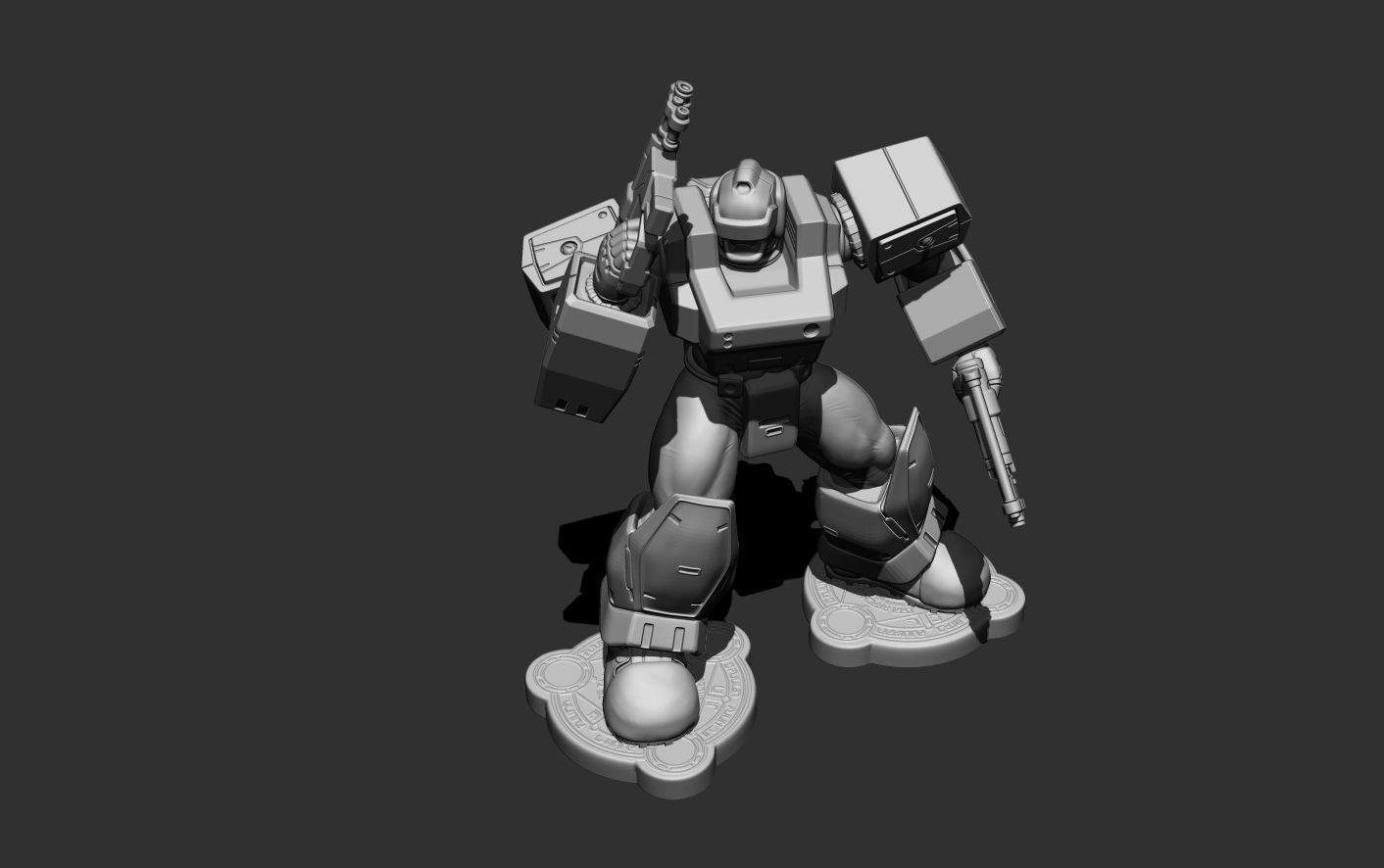 PSO RAcast character model 3D print model_1