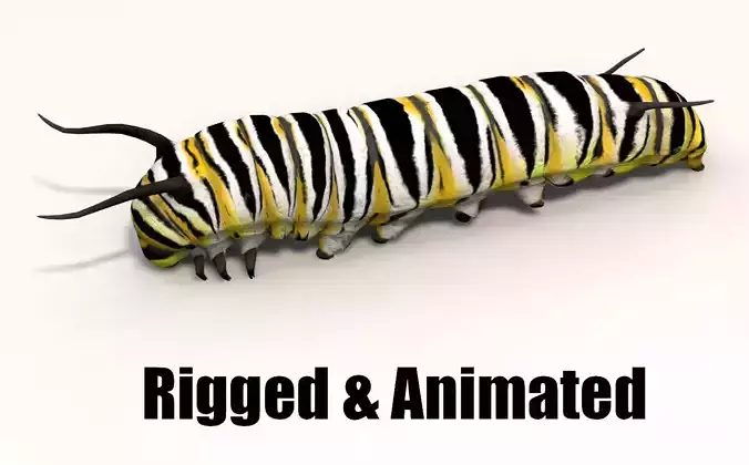 caterpillar monarch 3D model
