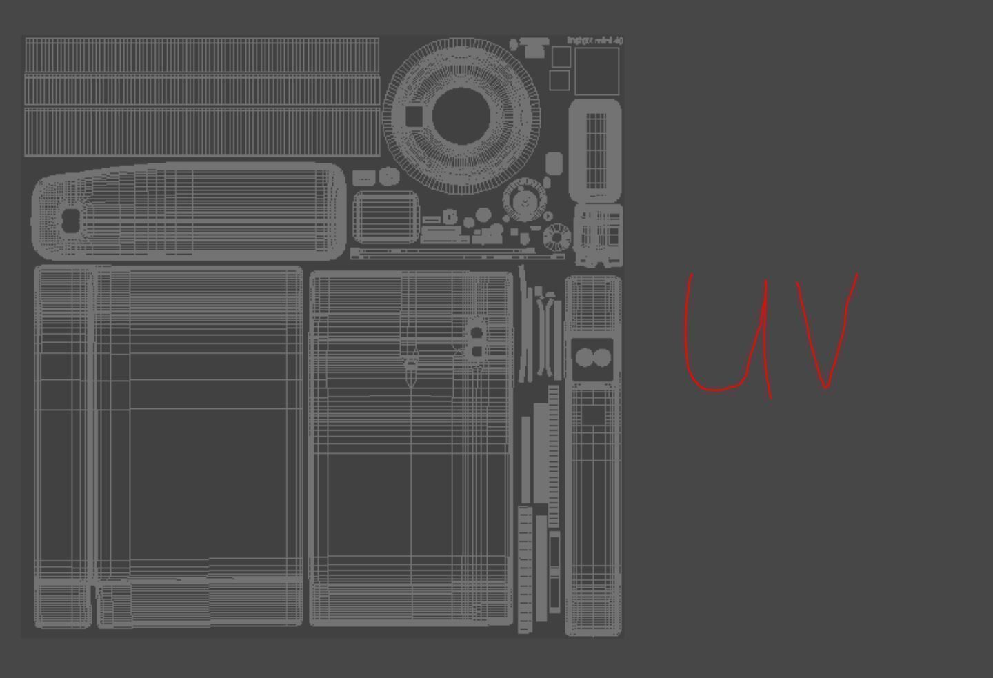 Fujifilm Instax Mini 40 Instant Camera 3D model_14