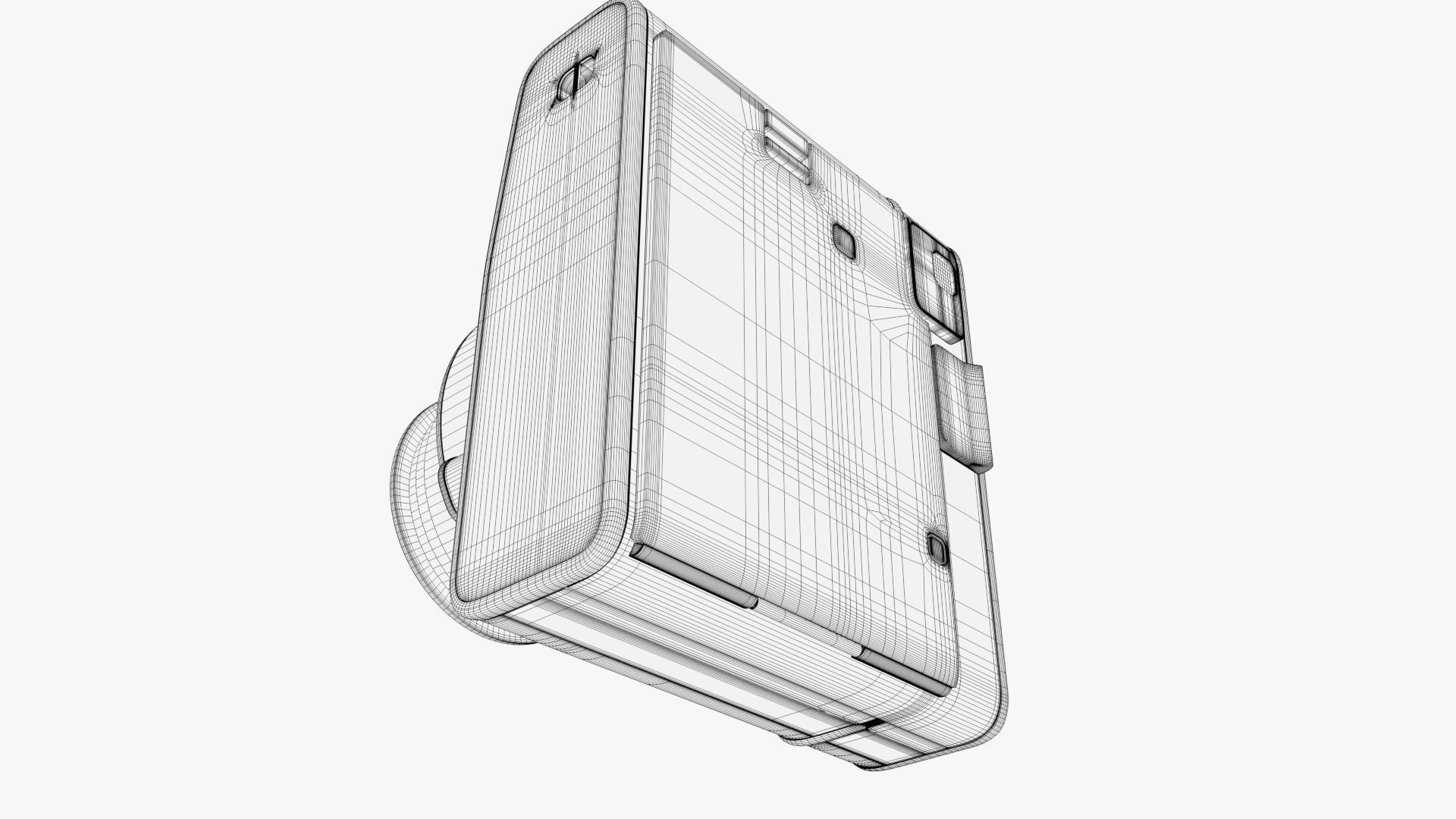 Fujifilm Instax Mini 40 Instant Camera 3D model_21