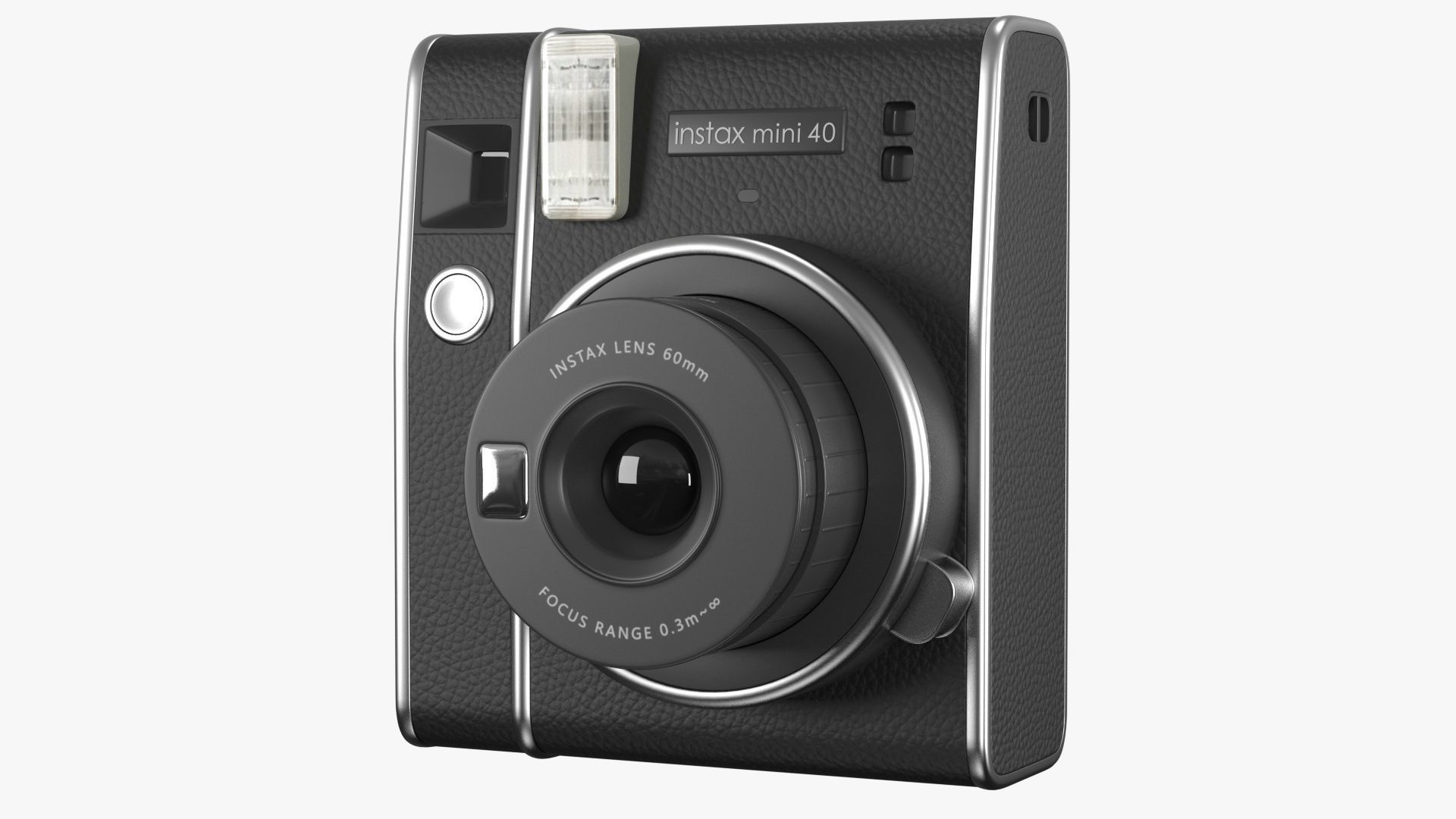 Fujifilm Instax Mini 40 Instant Camera 3D model_2