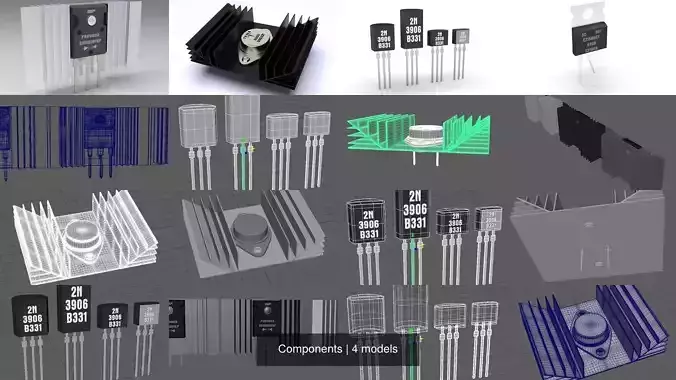 Components electronic component